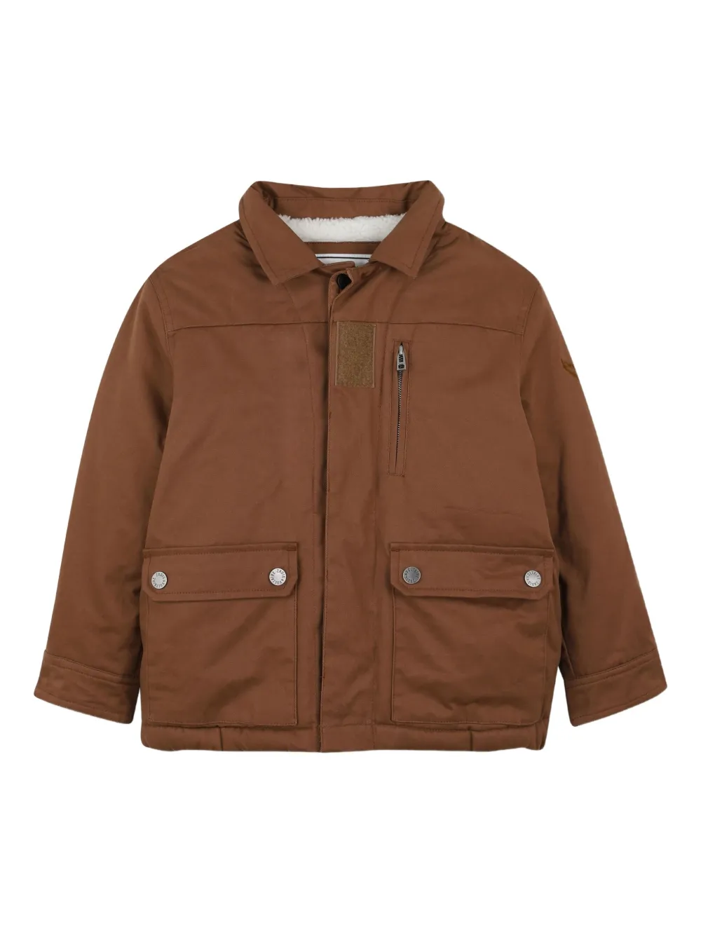 

Куртка с капюшоном Zadig & Voltaire Kids, коричневый