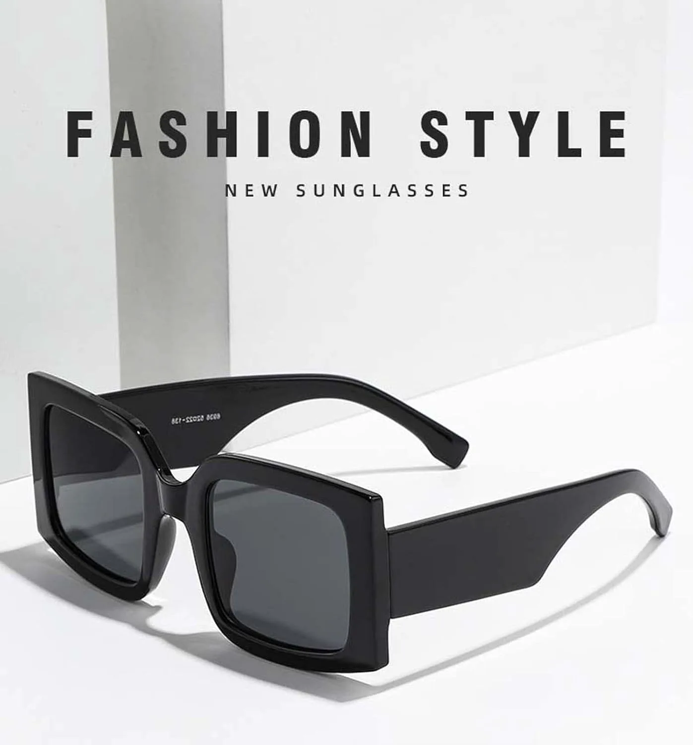 

Солнцезащитные очки XINXIN в квадратной ретро-оправе большого размера, декоративные очки для отдыха на природе, для мужчин и женщин (цвет: B, размер: средний), B