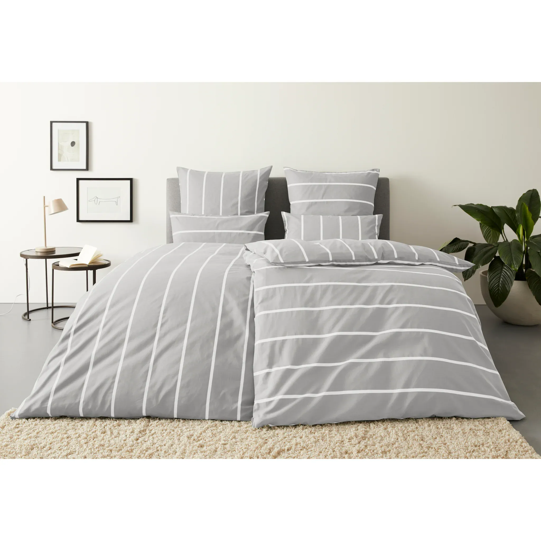 

Постельное белье двустороннее Guido Maria Kretschmer Home&Living, hellgrau