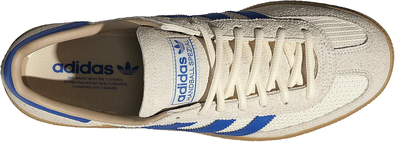 Мужские кроссовки Adidas Originals Handball Spezial, кремовый/синий — фото 4