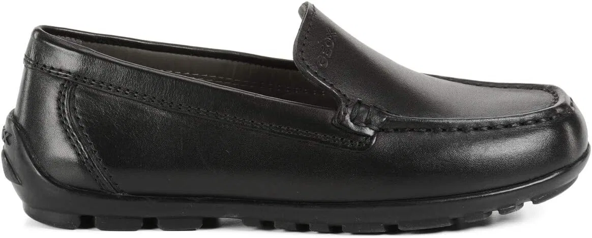 Туфли Geox J New Fast Boy B Boys' Moccasins, Black — фото 2