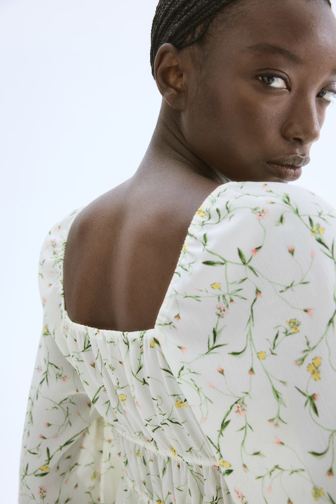 

Мятая блузка H&M, мультиколор