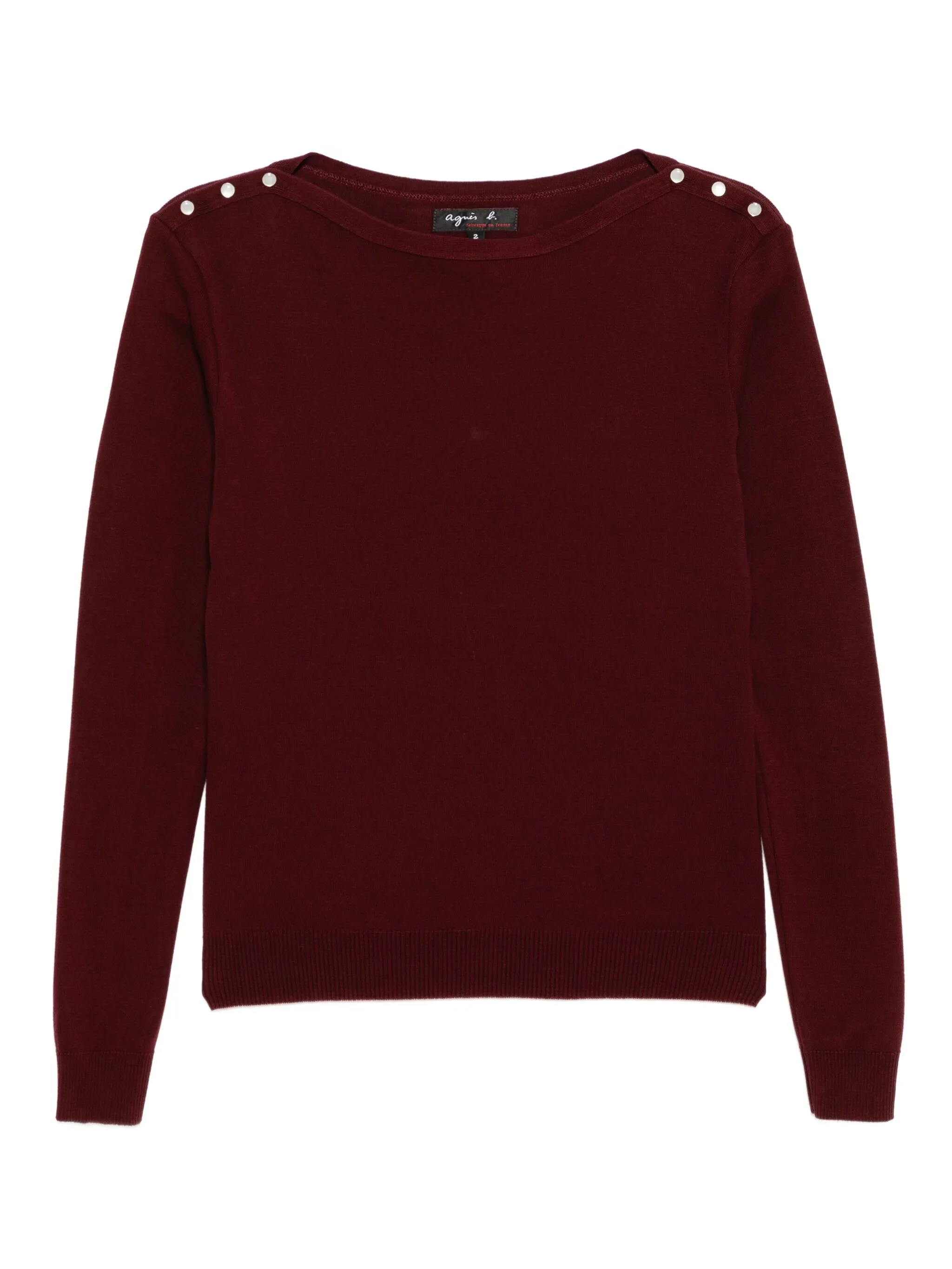 

Топ Badiane Agnès B., красный