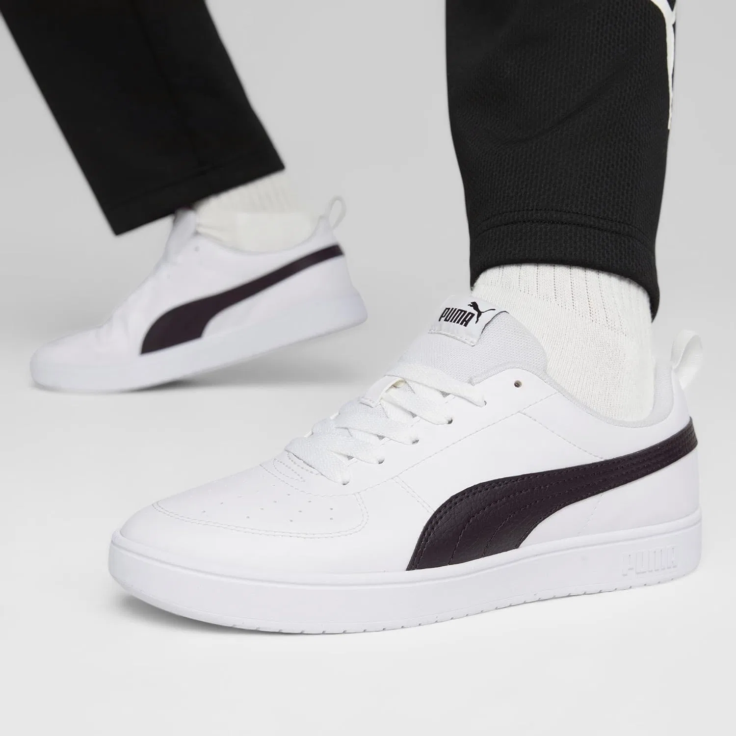 Кроссовки Rickie унисекс PUMA, 2-Puma White Puma Black — фото 2