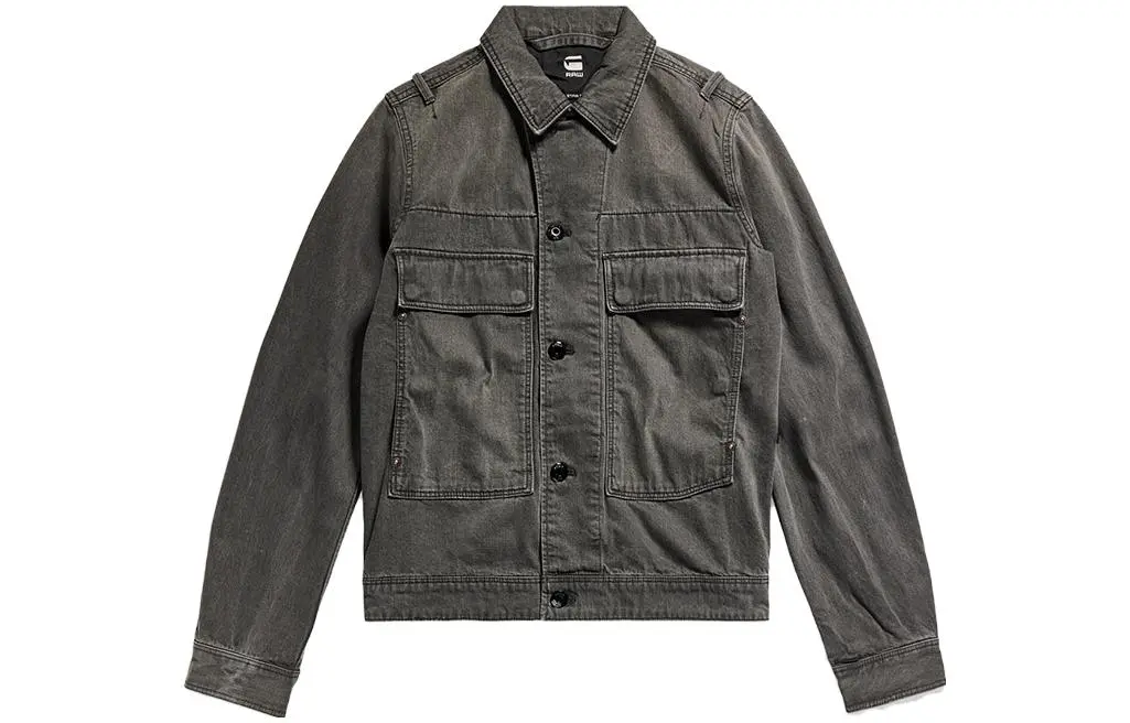 

G-STAR RAW Джинсовая куртка унисекс серо-черная, Gray Black