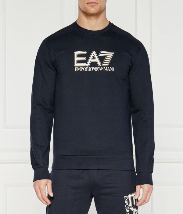 

Свитер Slim fit Ea7, синий
