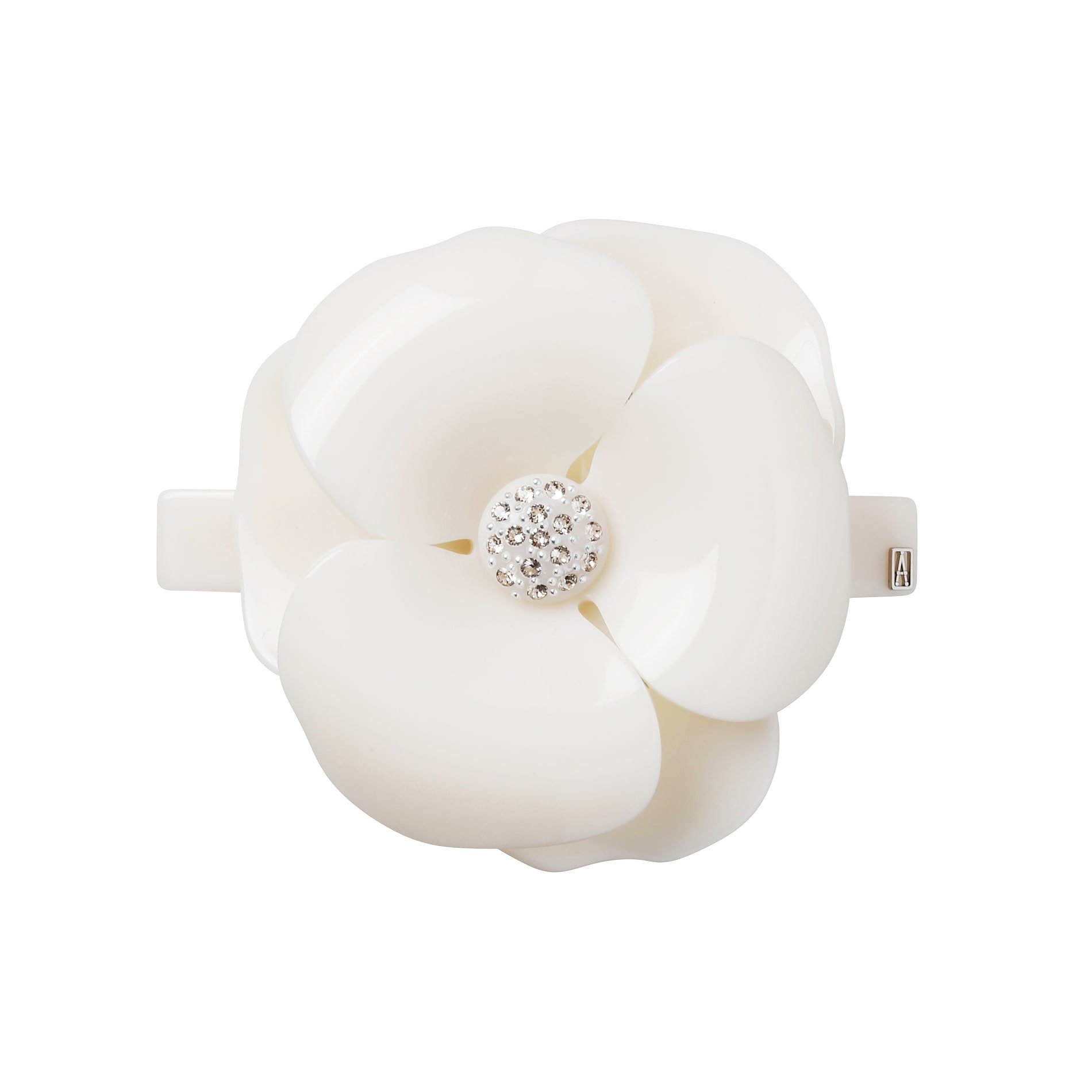 Заколка (8 см) Alexandre De Paris, Ivory (I)