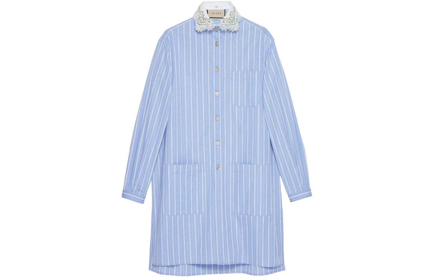 

GUCCI Женское платье с длинными рукавами, цвет Blue