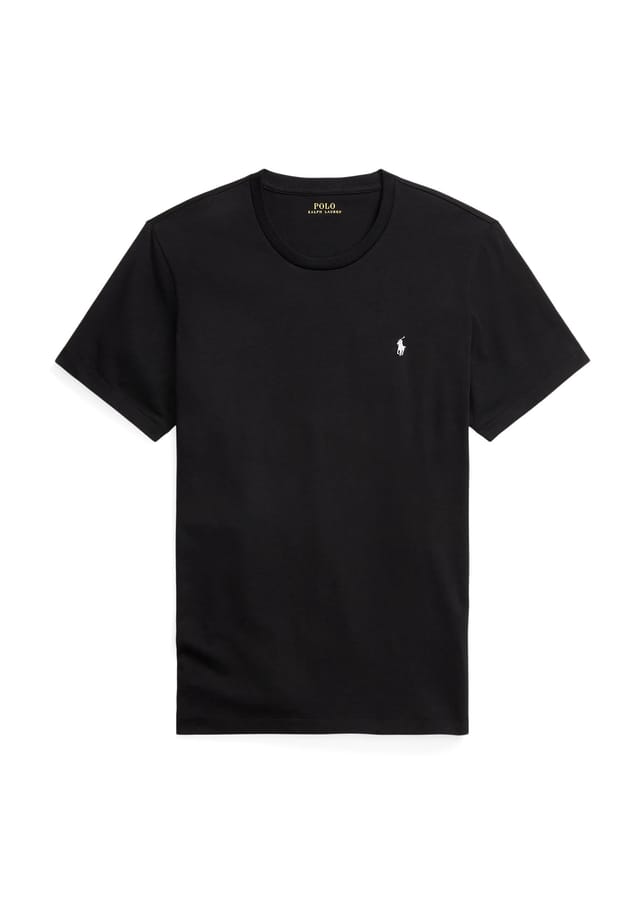 

Пижамный топ с короткими рукавами Polo Ralph Lauren, черный