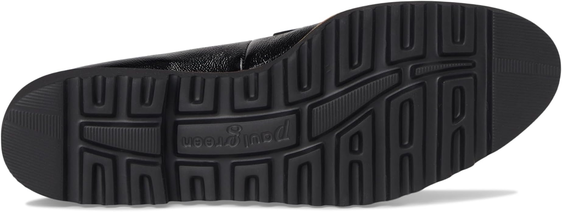 Лоферы Paul Green Women's Carmel Loafers, Black Crinkled Patent — фото 3