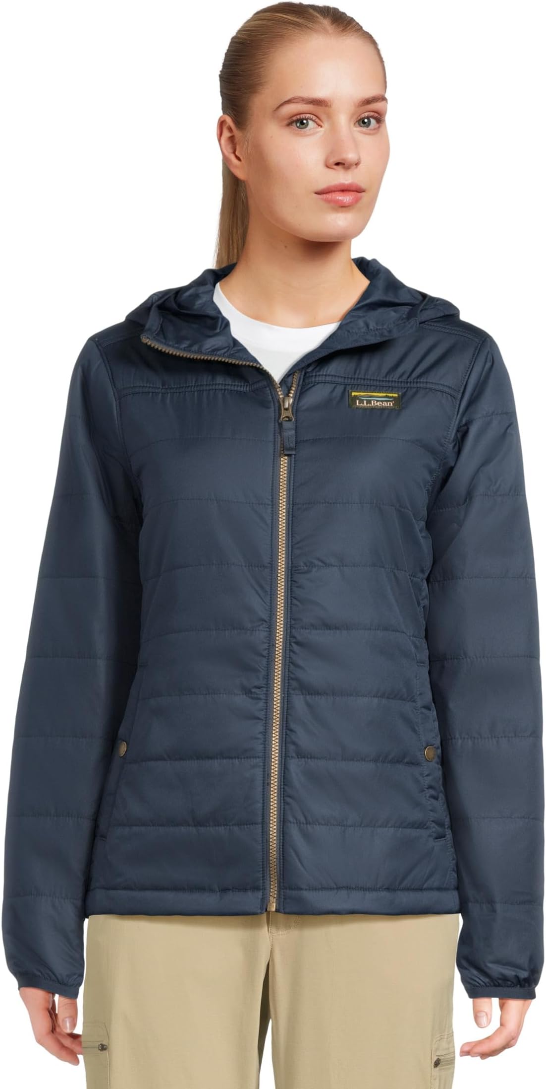 

Женская куртка Mountain Classic с капюшоном L.L.Bean, Nautical Navy