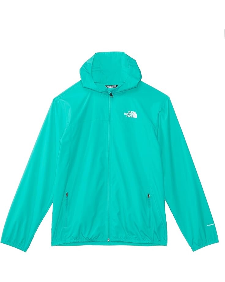 

Куртка The North Face Kids Never Stop Hooded WindWall Jacket, цвет Geyser Aqua