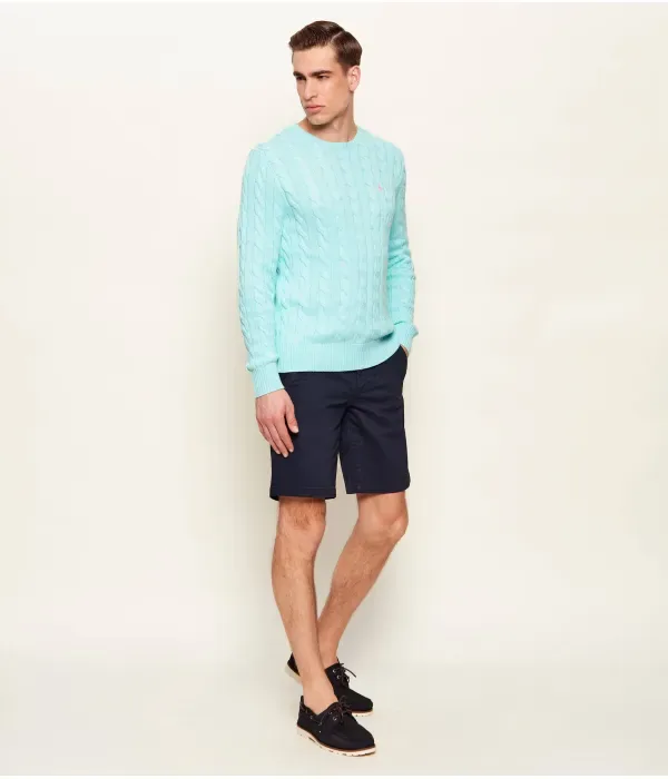 Свитер regular fit Polo Ralph Lauren, морской — фото 2
