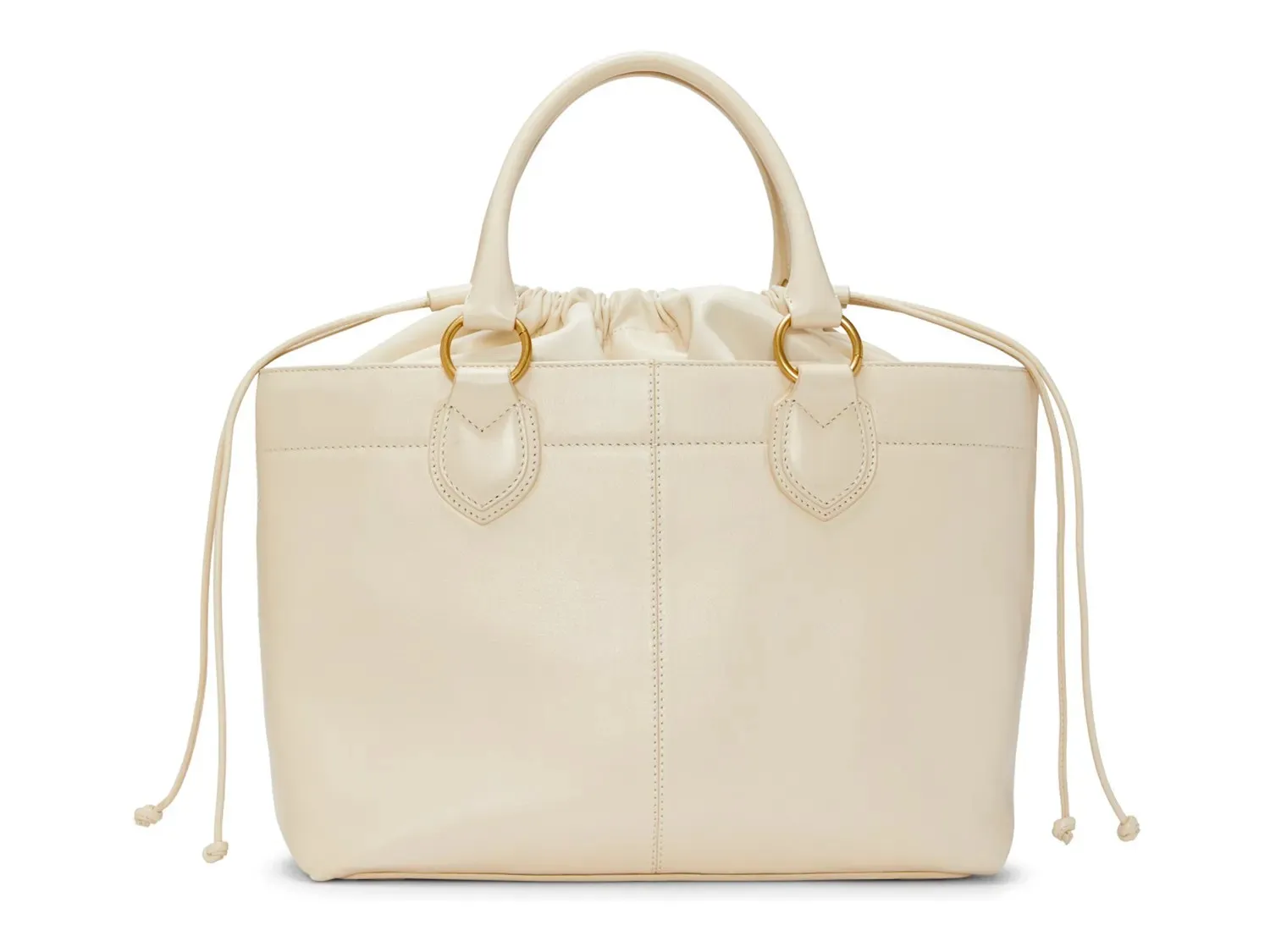 

Объемная сумка Vince Camuto Liann, теплая кожа ванильного цвета
