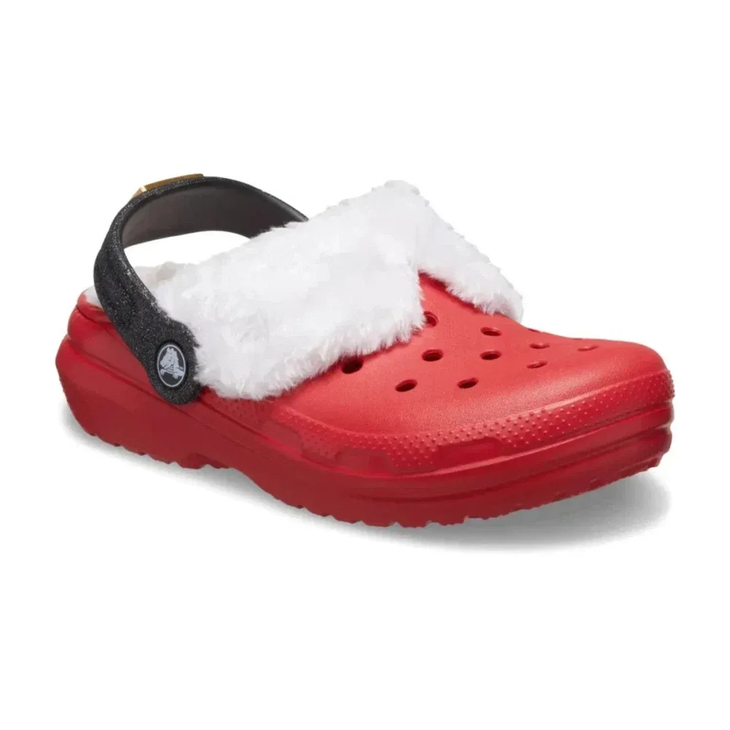 Crocs Classic Lined Santa 210932-6WE Clogs Red White Lifestyle KFC708