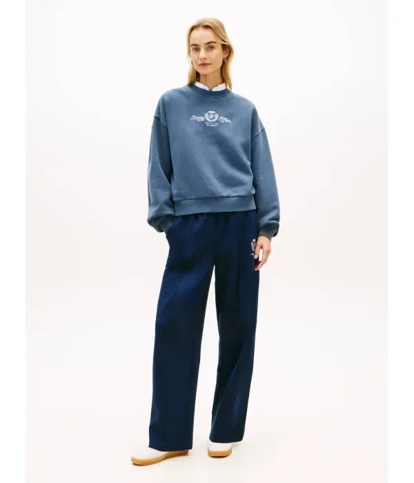 Толстовка TERRY loose fit Tommy Hilfiger, темно-синий — фото 2