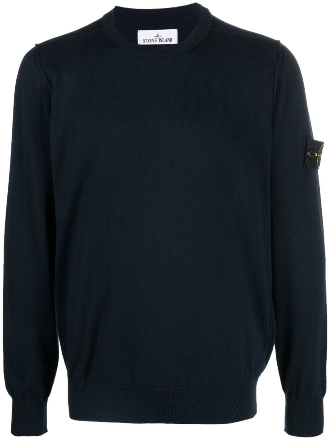 

Толстовка с нашивкой-логотипом Stone Island, синий