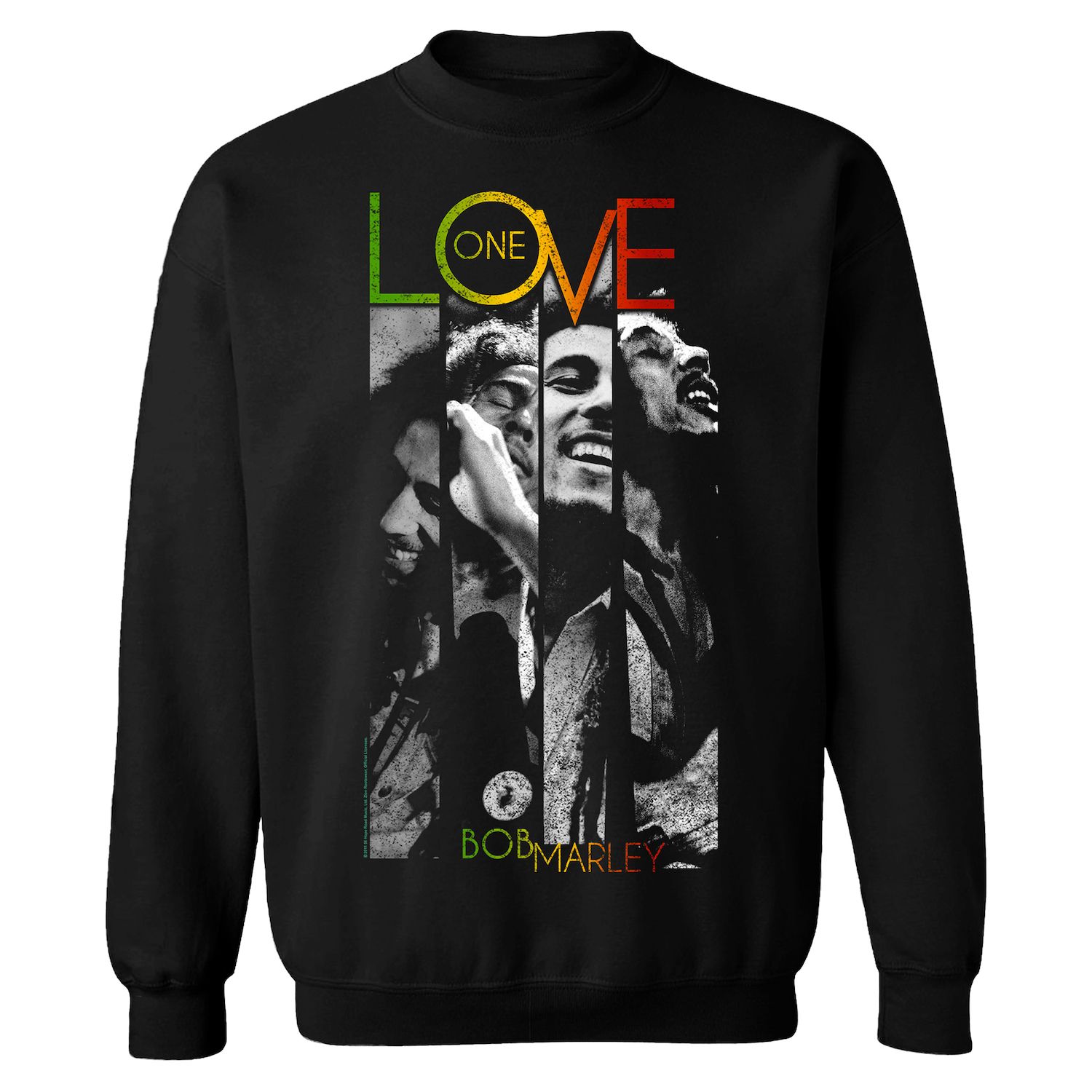 

Мужской свитшот в полоску Bob Marley One Love Stripes Licensed Character