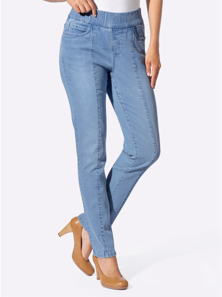 

Джинсы-стринги синего цвета WITT WEIDEN