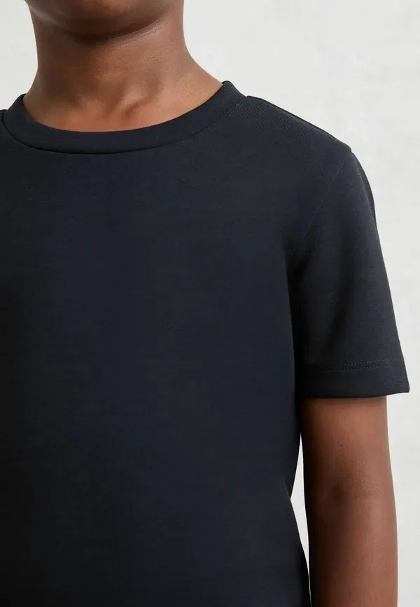 Футболка Bradley premium interlock crew neck t-shirt Reiss, темно-синий — фото 2