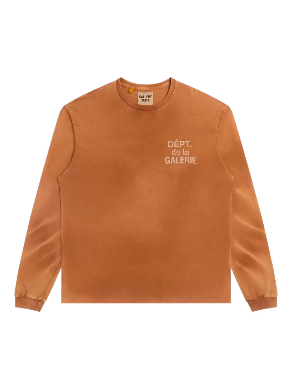 

Футболка с длинными рукавами GALLERY DEPT., оранжевый