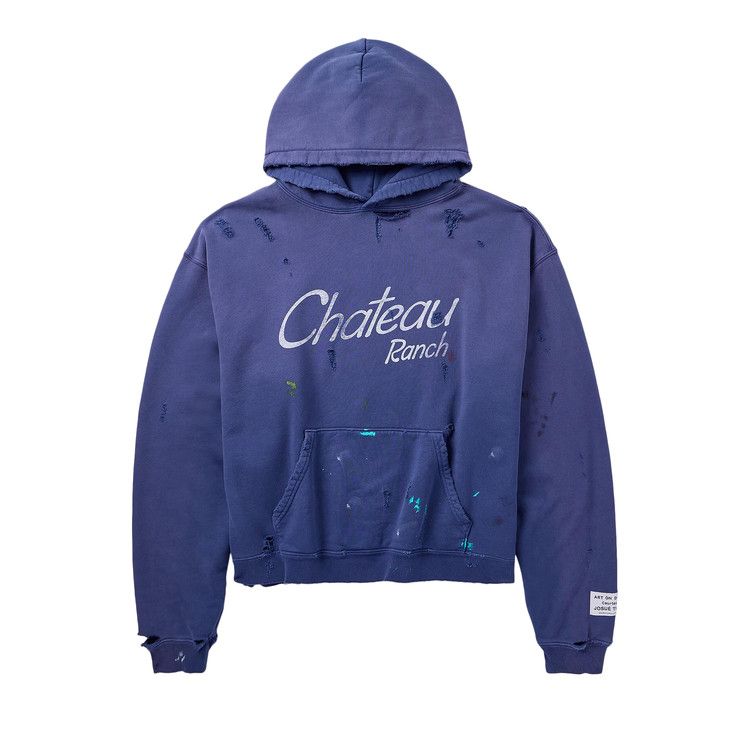 

Худи Gallery Dept. Distressed Chateau Ranch Hoodie, Navy