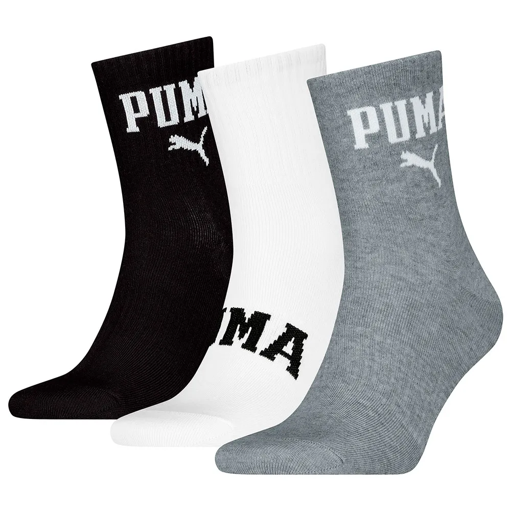 

Носки 3 шт Puma Logo Crew short, разноцветный