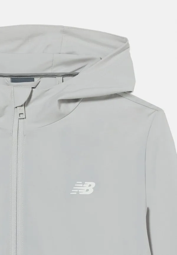 Тренировочная куртка с панелями New Balance, Grey Matter — фото 4