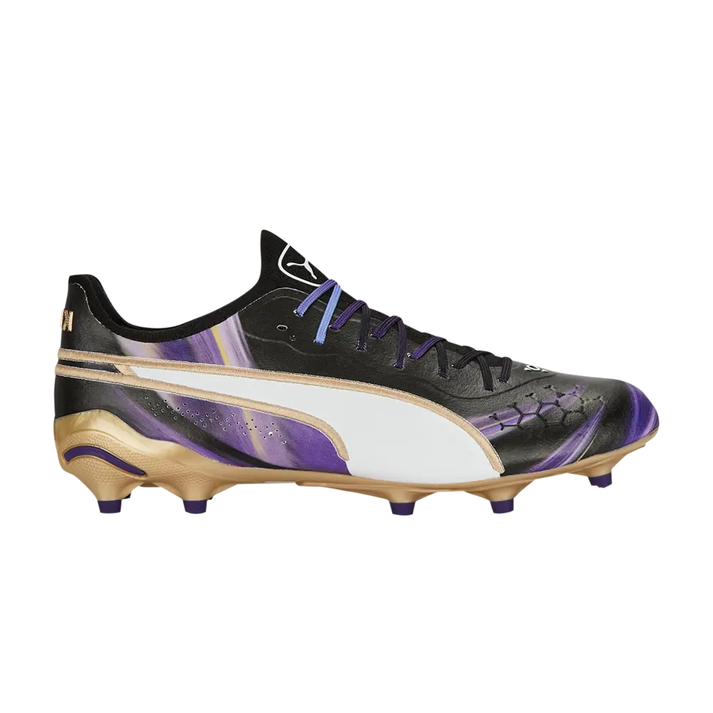 Кроссовки Silni x King Ultimate FG AG Puma, черный