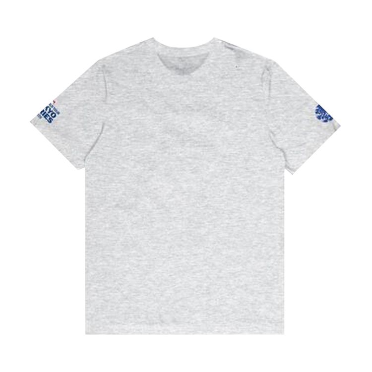 Футболка Nike x Takashi Murakami x MLB World Tour Tokyo Series 2025 Dodgers Short-Sleeve Tee 'Grey', серый — фото 2