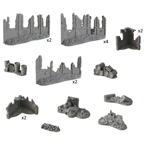 

Фигурка Terraincrate: Gothic Ruins Mantic Games