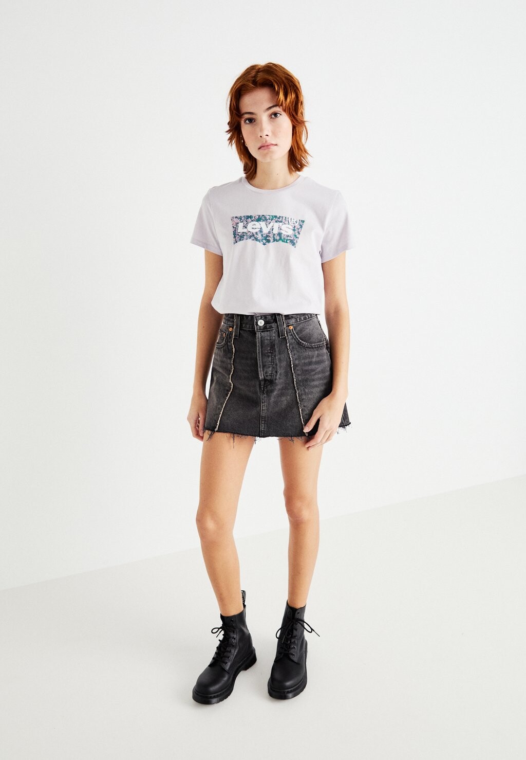 

Футболка с принтом THE PERFECT TEE Levi's, сирень