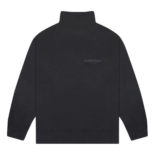 

Пуловер Fear of God Essentials FW20 Half Collar Pullover 'Black' 192250500214001, черный