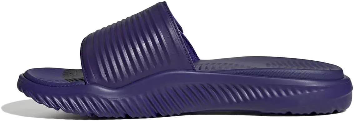 Сандалии Adidas Unisex Adult Alphabounce 2.0 Slide, фиолетовый/белый