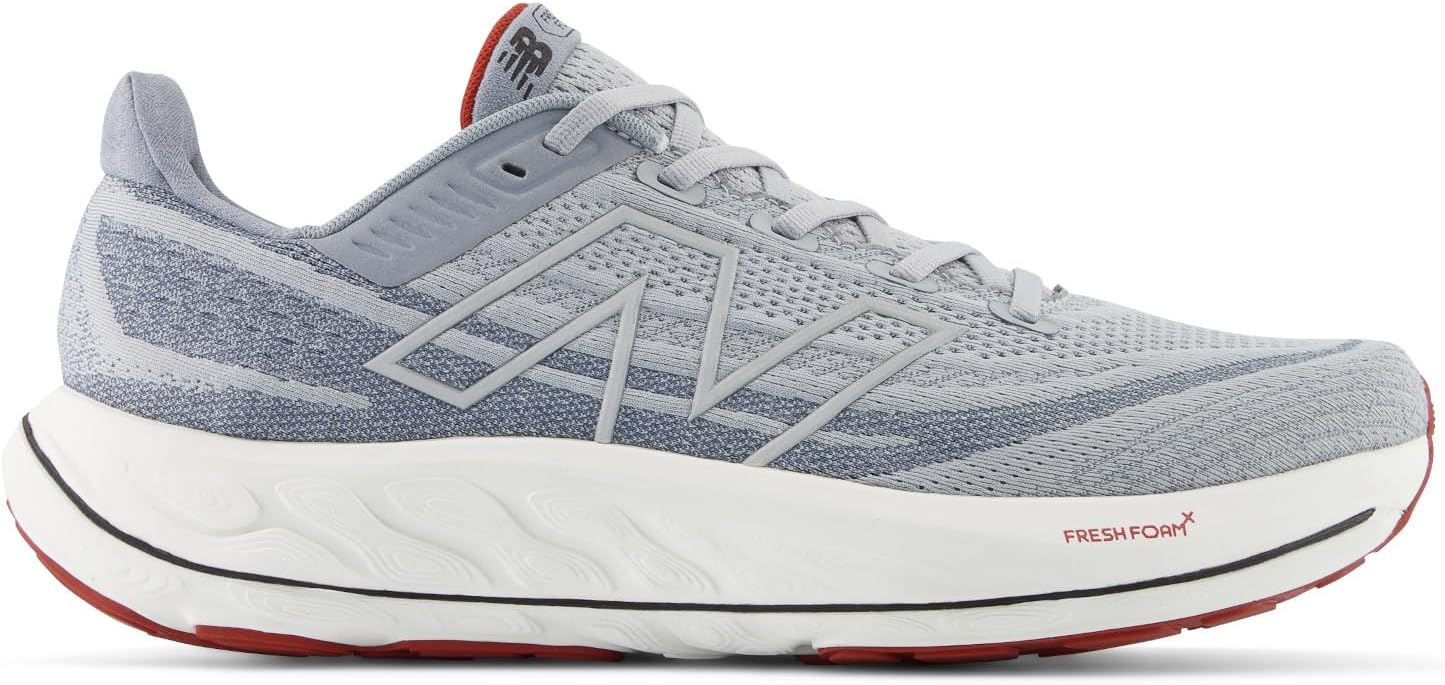Мужские кроссовки для бега New Balance Fresh Foam X Vongo V6, красный/серый — фото 2