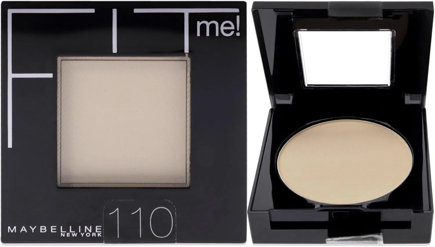Пудра MAYBELLINE Fit Me! Set + Smooth Porcelain