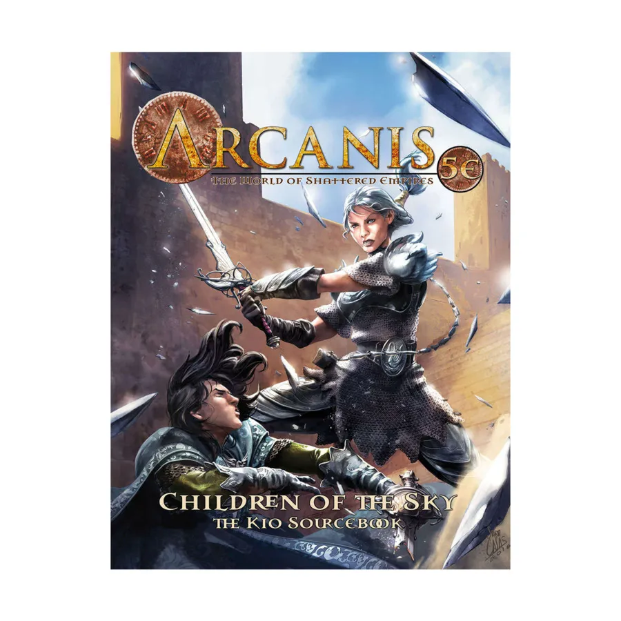 

Children of the Sky - The Kio Sourcebook, Arcanis - The World of Shattered Empires, мягкая обложка