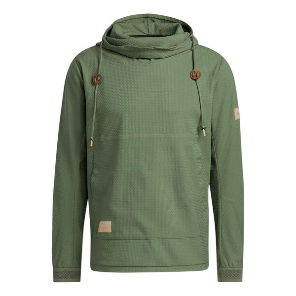

Толстовка Men's adidas Solid Color Logo Long Sleeves Pullover Green, зеленый