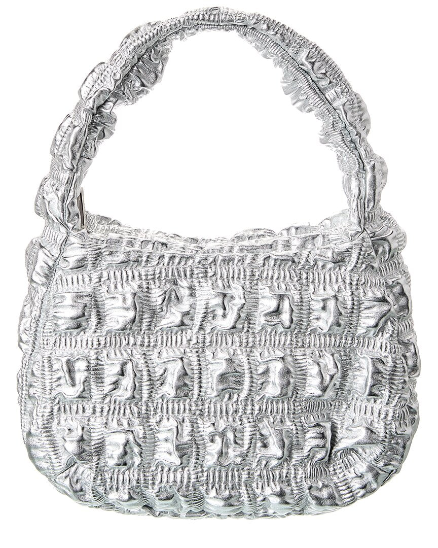 

Сумка-тоут из кожи Jason Wu, серебряный