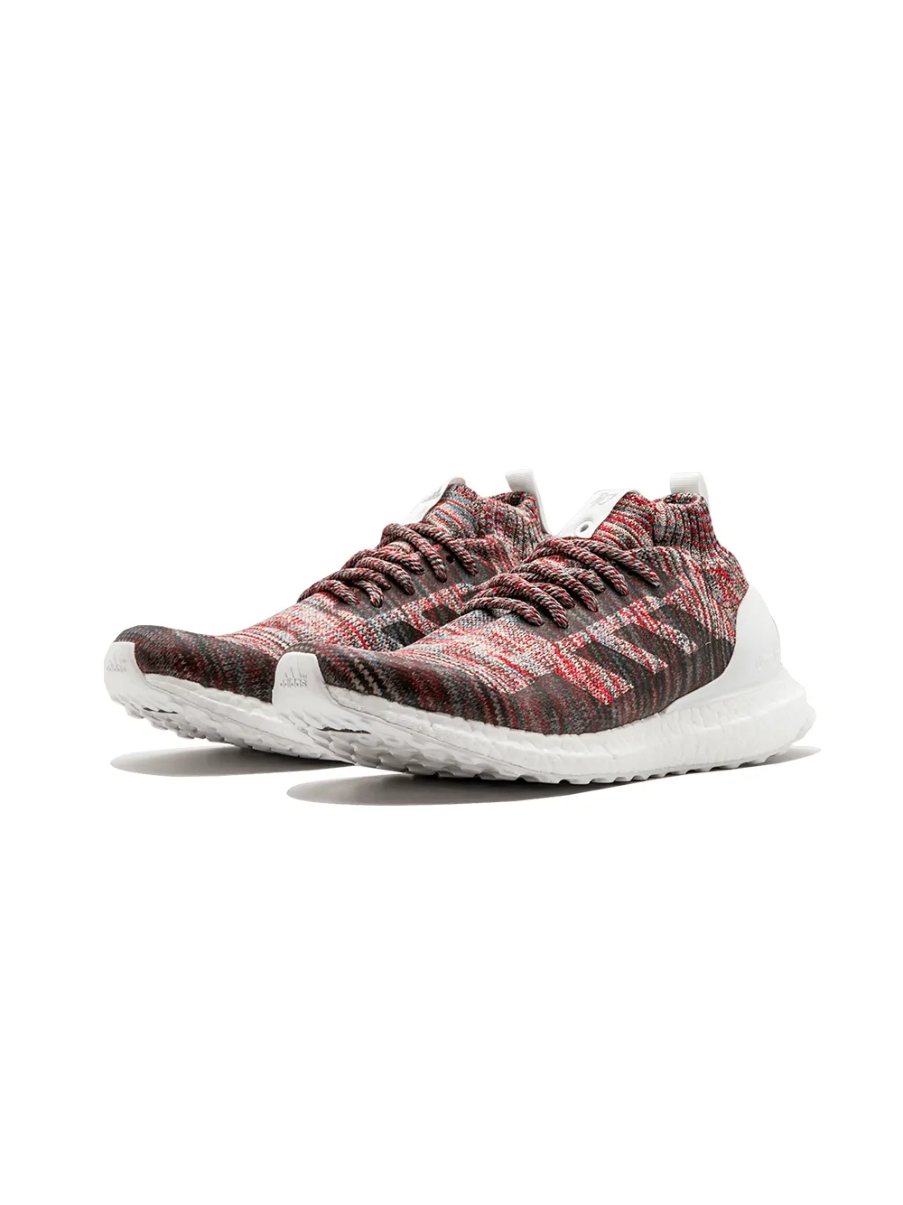 Кроссовки Ultra Boost Mid Kith adidas, красный — фото 2