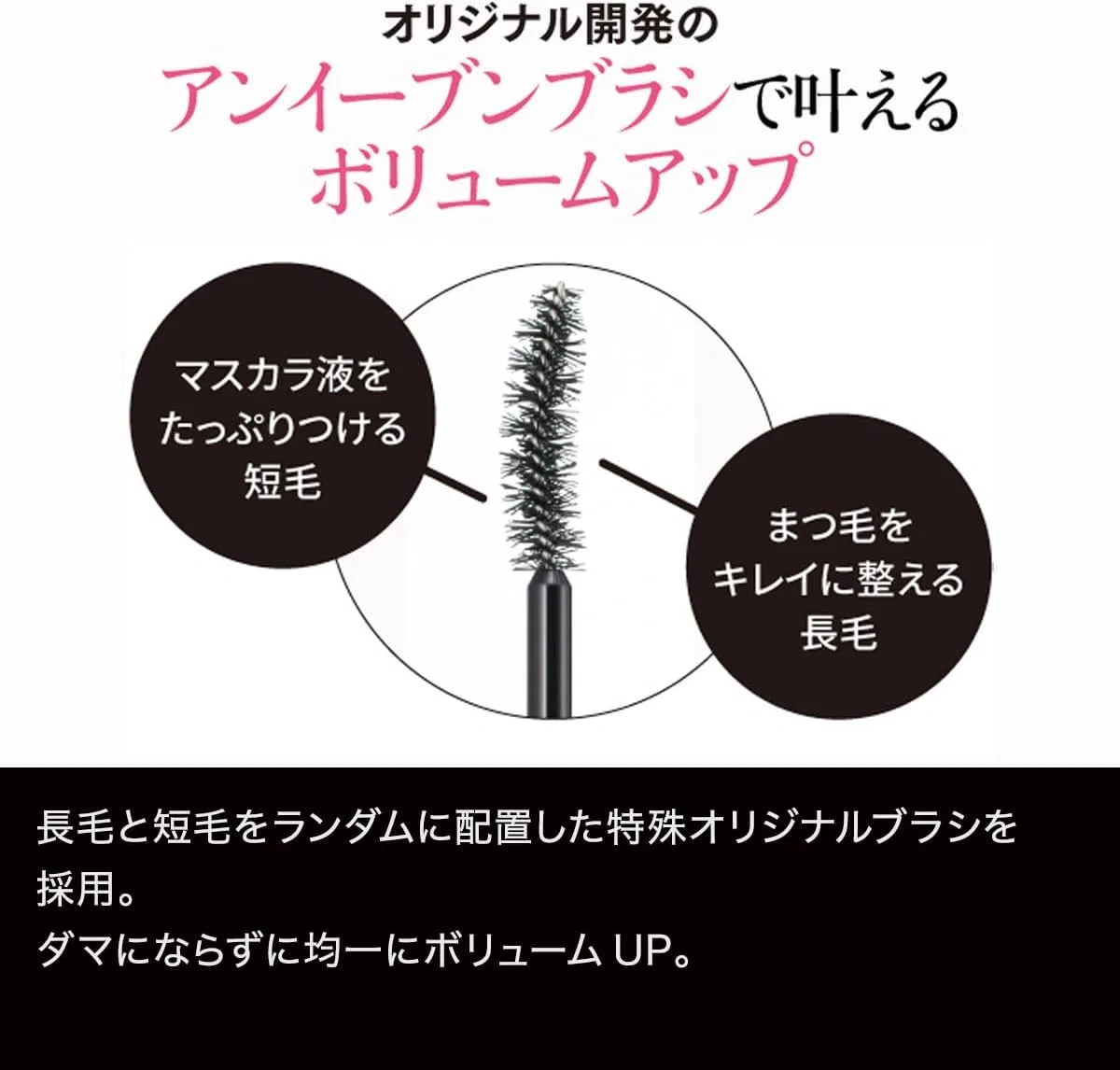 Тушь для ресниц объемная TWK Thin Pure Black Mascara Volume, 1 шт, черный — фото 4