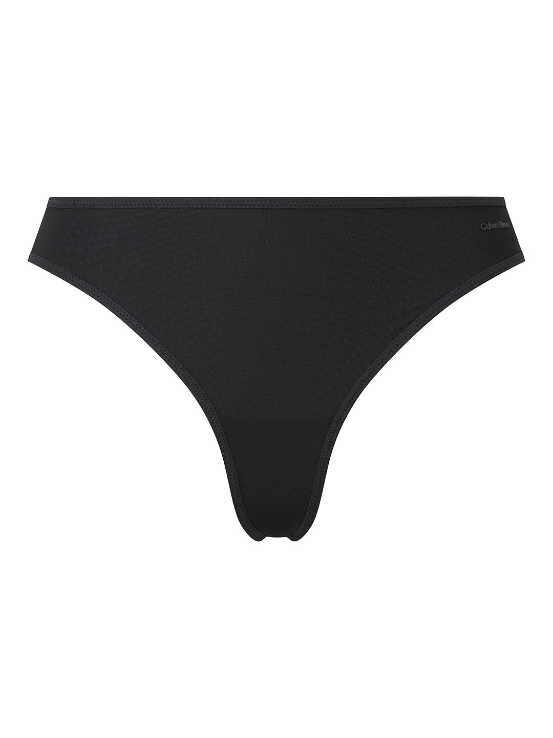 

Прозрачные стринги Calvin Klein Marquisette, черные