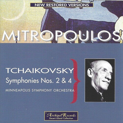 

CD диск Tchaikovksy / Mitropoulos: Sym 2 & 4-Minneap