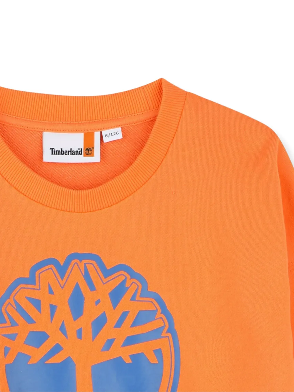 Толстовка с логотипом Timberland Kids, оранжевый — фото 3