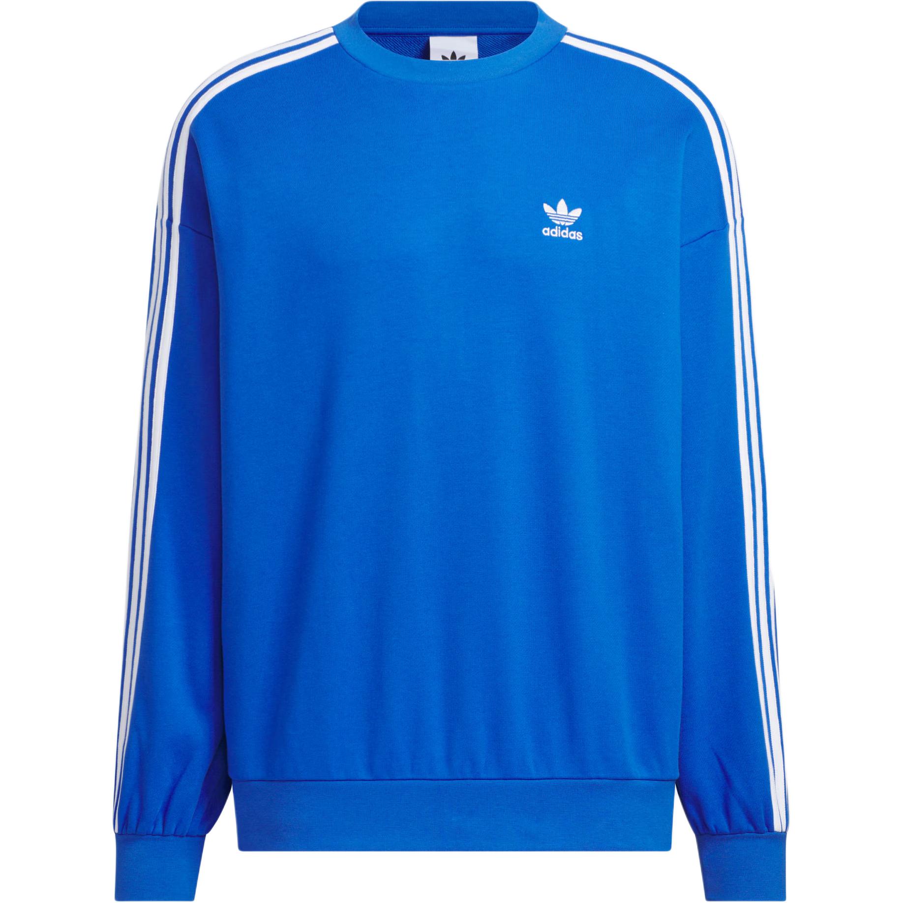 ADICOLOR OVERSIZE CREW Свитер Мужской Синий Adidas Originals — фото 2