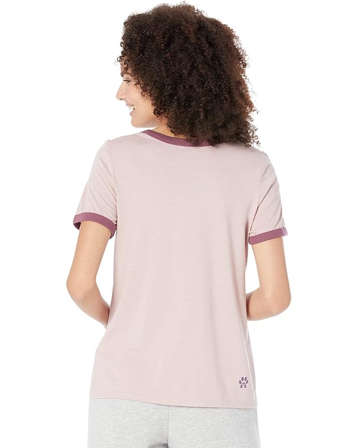 

Футболка SKECHERS Eat Ringer Tee, цвет Burnished Lilac