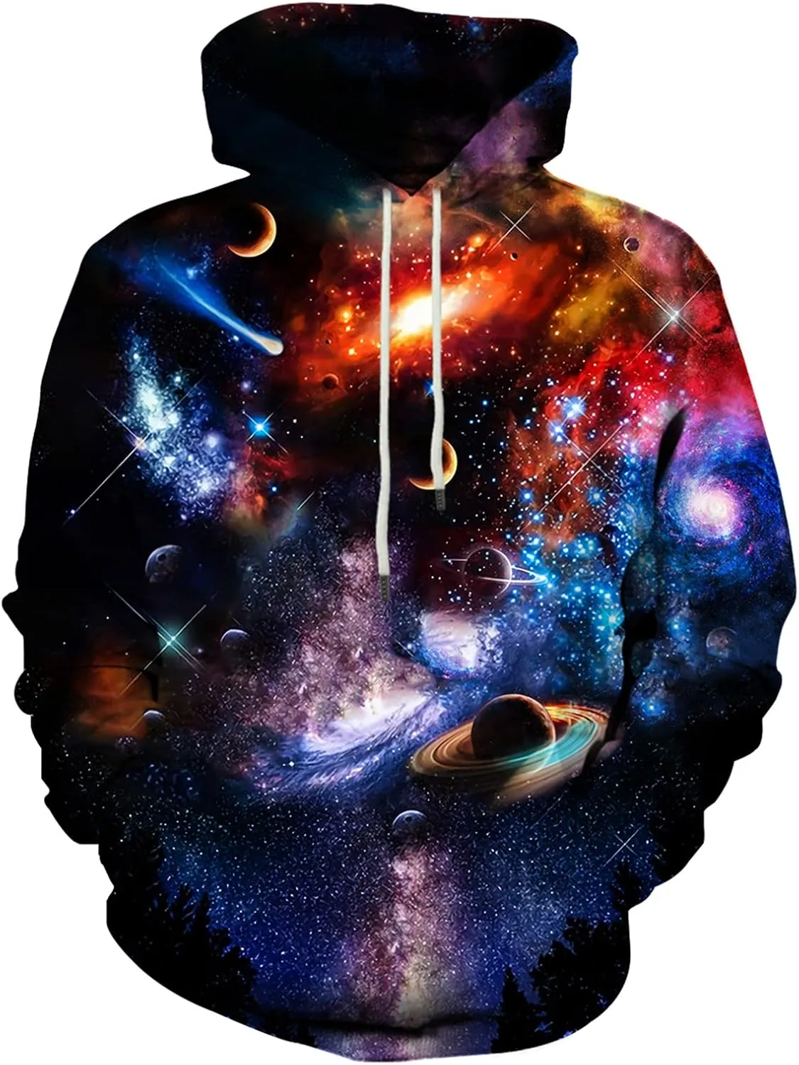 

Толстовка с капюшоном Asylvain, 3D принт