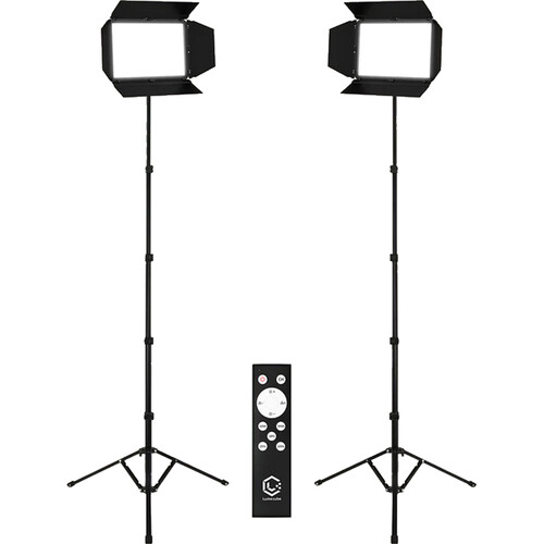 

Комплект Lume Cube Studio Panel LED Bi-Color из 2 ламп со шторками и стойками