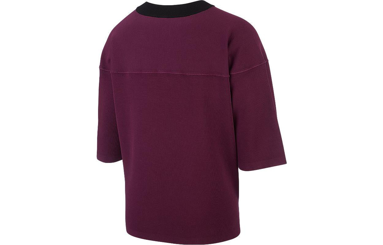 Спортивный топ Nike Lab Italy Collection Knit Jersey Bordeaux BV0978-609, красный — фото 2