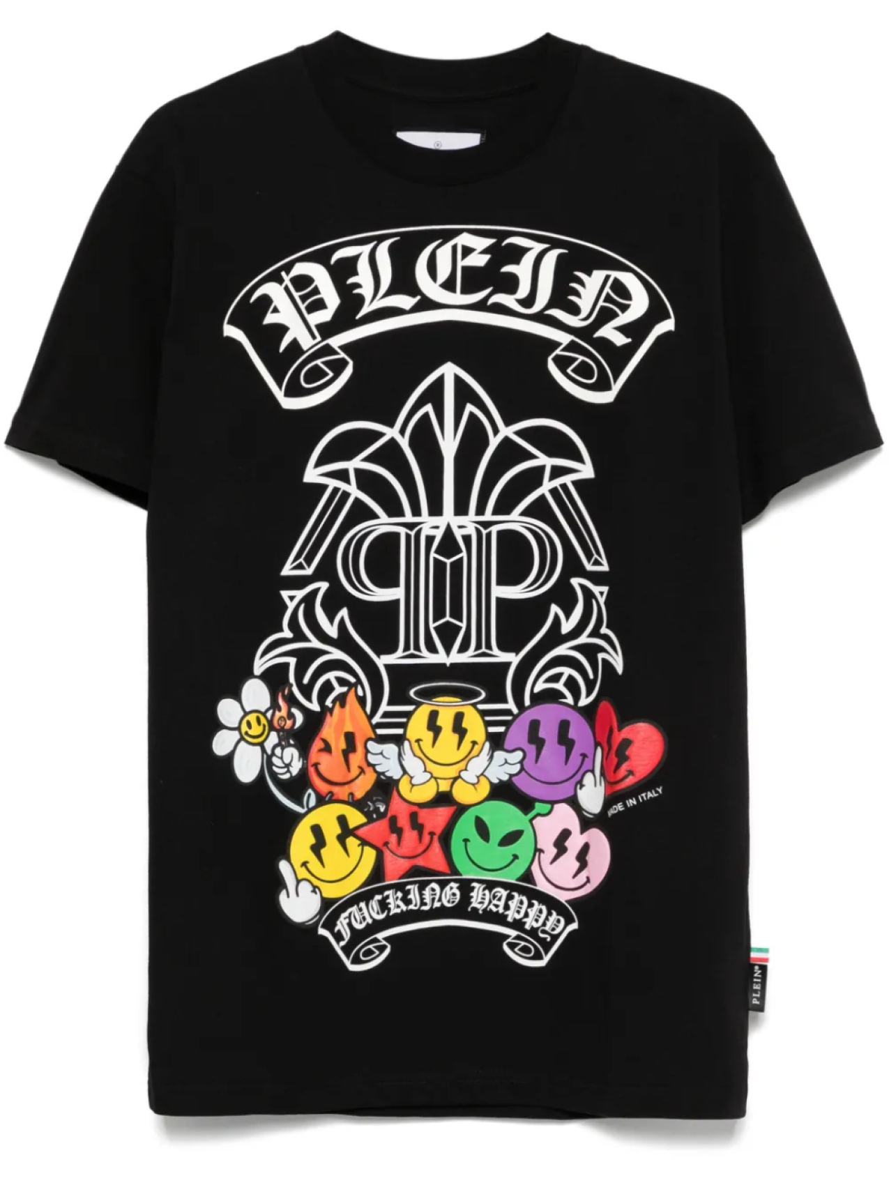 

Футболка с принтом Philipp Plein, черный